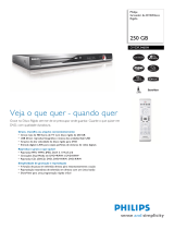 Philips DVDR3460H/58 Product Datasheet