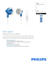 Philips SHE2115BL/00 Product Datasheet