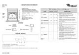 Whirlpool AKZ 493/IX Program Chart