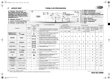 Whirlpool AWO/D 8107 Program Chart