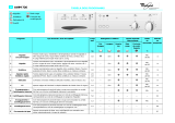 Whirlpool AWM 726/1 Program Chart