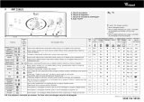 Whirlpool AWT 2260/1 Program Chart