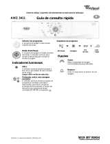 Whirlpool AWZ 3411 Program Chart