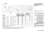 Whirlpool AWZ 651 Program Chart