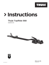 Thule TopRide Manual do usuário