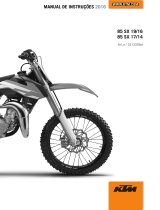 KTM 85 SX 19/16 2016 Manual do proprietário