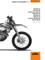 KTM 500 EXC Six Days 2016 Manual do proprietário