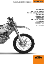 KTM 450 EXC 2015 Manual do proprietário