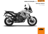 KTM 1290 Super Adventure 2016 Manual do proprietário