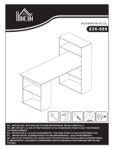 HOMCOM 836-069WT Guia de usuario