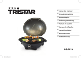 Tristar BQ-2816 Electric Kettle Grill Manual do usuário