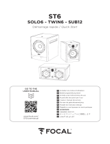 Focal SOLO6 6.5 Inch Active 2-Way Nearfield Studio Monitor Guia de usuario
