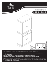 HOMCOM 835-995V80WN Guia de usuario