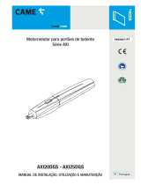 CAME AXI20DGS, AXI25DGS Guia de instalação