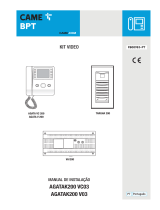 CAME AGATAKIT/200-HPV Guia de instalação