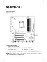 Gigabyte GA-B75M-D3H Manual do proprietário