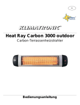 Suntec Wellness PATIO HEATER HEAT RAY CARBON 3000 OUTDOOR Manual do proprietário