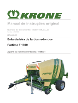 Krone BA Fortima F 1600 (RP601-20) Instruções de operação