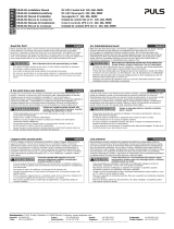 Puls UB40.241 DIN Rail Controller Manual do usuário