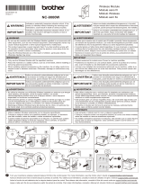 Brother NC-9000W Manual do usuário