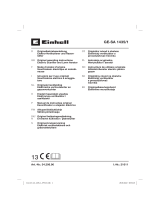 EINHELL GE-SA 1435-1 Manual do usuário