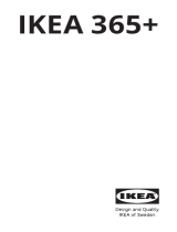 IKEA 365 Plus Instruções de operação