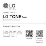 LG TONE-FP3 Manual do proprietário