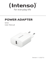 Intenso Power Adapter W5A Manual do proprietário