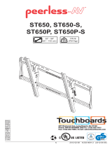 Peerless ST650 Guia de instalação