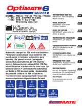 Tecmate TM-190 OptiMate 6 Select Manual do proprietário