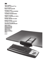 3M Adjustable Keyboard Tray Platform, KP200LE Instruções de operação