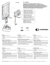 ACI Farfisa AG30ED Manual do proprietário