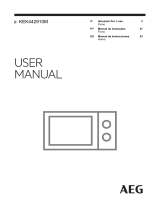 AEG KEK442910M Manual do usuário