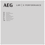 AEG LX9 Manual do usuário