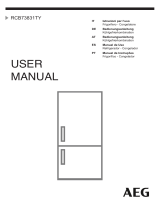AEG RCB73831TY Manual do usuário