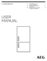 AEG SCE81824TS Manual do usuário