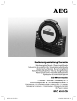 AEG SRC 4315 CD Manual do proprietário