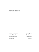Aeg-Electrolux A60190GS5 Manual do usuário