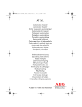 Aeg-Electrolux AT 3000 Manual do usuário