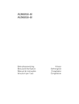 Aeg-Electrolux AU96050-6I Manual do usuário