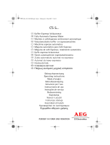 Aeg-Electrolux CS5200 Manual do usuário