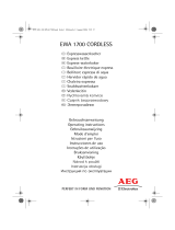 Aeg-Electrolux EWA 1700 Manual do usuário