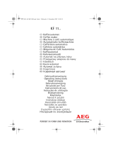 Aeg-Electrolux KF1150 Manual do usuário
