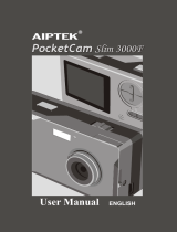 AIPTEK POCKETCAM SLIM 3000 Manual do usuário