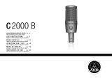 AKG Acoustics C2000B Manual do usuário