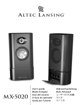 Altec Lansing MX5020 Manual do usuário