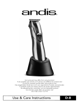 Andis Slimline Pro Li D-8 Guia de usuario
