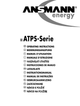 ANSMANN Universal desktop mains adaptor ATPS 3615 Manual do usuário