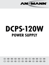 ANSMANN DCPS-120W Instruções de operação