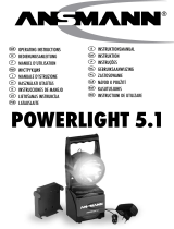 ANSMANN Powerlight 5.1 Instruções de operação